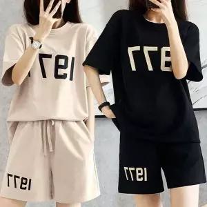 [하프클럽/]세트 상하 여성 여름 여름트레이닝세트 반바지트레이닝세트 트