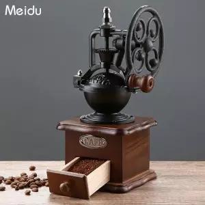 커피 원두 그라인더 가는기계 수동 분쇄기 전동 머신
