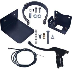 4인치 브레이크 밴드가 장착된 GX200 고 카트 부품용 프레데터 212 196cc 224cc 콜먼 BT200X CT200U-EX 바하 워리어 트레일마스터 MB200용 QASKEHKT 미니 자전거 클러치 마운팅 브래킷 키트 교체