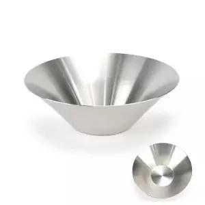 스텐 24.5cm 고급 빙수 샤틴무광 업소용 샐러드볼