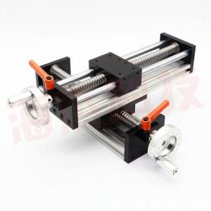 휠이 부품 가이드 스텝모터 스태핑 리니어 100MM 엑츄에이터 볼스크류 FSL40 스테퍼