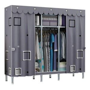 조립식이불장 비키니옷장 드레스룸 선반 내구성 철제