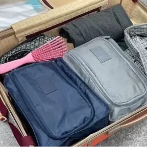 신발파우치 여행용 신발 주머니 보조가방 그레이