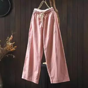 여름 레이스 슬랙스 슬림핏 여자9부바지 9부 ible2