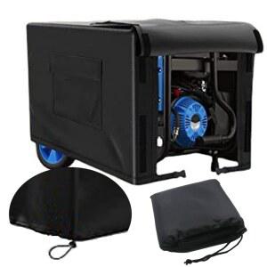 [미국배송] 발전기 먼지 덮개 실외 발전기 범용 휴대용 발전기를 위해 작동하는 동안 중장비 방수
