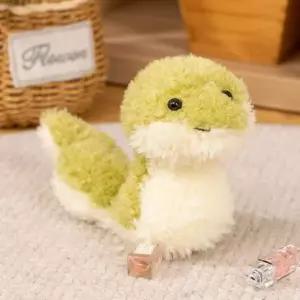 복슬 아기 뱀 인형 푸른 뱀띠 애착인형 선물