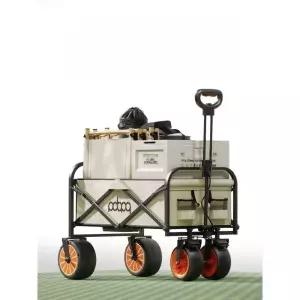 접이식 전동카트 캠핑 운반 웨건 폴딩 장보기 낚시 레저용 이동 카트