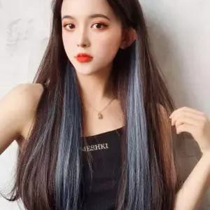 6p 브릿지 가발 붙임머리 헤어피스 포인트