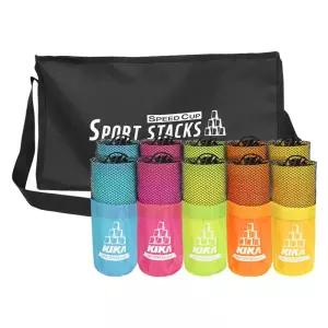 키카 스포츠스택 스피드컵 쌓기 10개세트 스태킹 쌓기놀이 완구