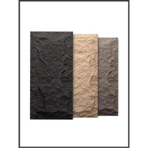 입체타일 화산석 화강암 인공 인조돌 타일 외벽 외장