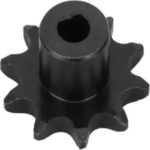 스프로킷 주물 스틸 6mm D형 Arbor 구멍이 있는 10개의 톱니 세트 나사 5202 시리즈 기어 모터와 호환 가능