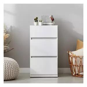 모던하우스 바일레 화이트 3단 서랍장40cmV31266221