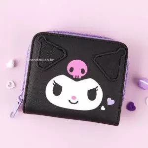[하프클럽/]쿠로미 선물 페이스 지갑 귀여운 고양이 천재 필통