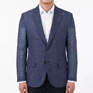 [아즈바이]남성 여름 쿨 보카시 콤비 자켓 마이 ACO125 중년