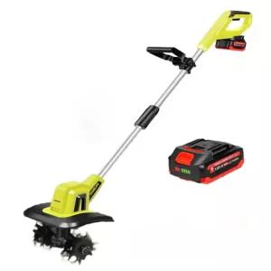 미니 관리기 전동 경운기 휴대용 밭가는 충전식 기계 로터리 트랙터 포 가정용 경작기 쟁기