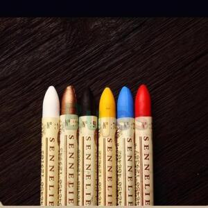 Sennelier 오일 파스텔  페인팅 드로잉 펜 선물 미술 학교 용품 크레용