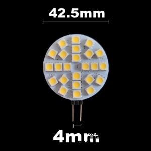 10/5PCS 4.8W G4 소켓 5050 SMD 미니 Led 전구 DC 12V 할로겐 바이핀 램프 교체 LED 따뜻한 흰색 차가운 조