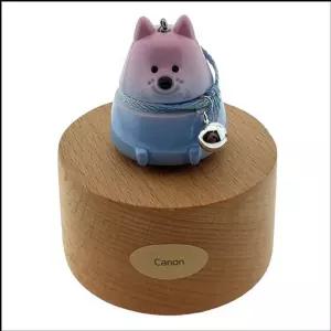 핸드메이드 회전 오르골 소형 강아지 4곡 중 선택 1