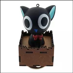 핸드메이드 회전 오르골 검은 고양이 4곡 중 선택 1