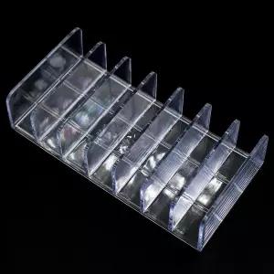 아크릴 칸막이 화장품 정리함 거치대 팩트 화장대쉐도우