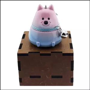 회전 핸드메이드 오르골 도기 강아지 4곡 중 선택1