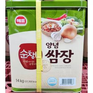 쌈장 ( 14K)업소용 바베큐 대용량 양념장 고기 고기용 쌈밥용 식당용 업소용 다용도