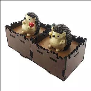 회전 오르골 귀여운 고슴도치모양랜덤 4곡 중 선택1