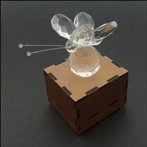 회전 오르골 크리스털 나비 4곡 중 선택 1