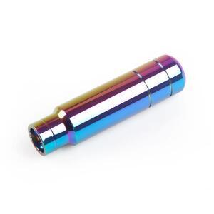 범용 기어 시프트 노브 시프터 레버 헤드 알루미늄 번트 블루 9cm 13cm