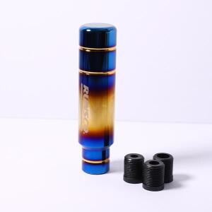 13cm 기어 시프트 노브 수동 변속기 스틱 레버 시프터 색상 레드 블랙 골드 블루 퍼플 자동차 범용 알루미