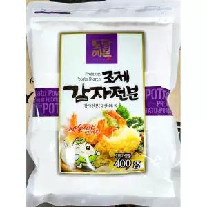 감자전분 (100프로 400g) X30가루 요리용 조리용 분말 파우더
