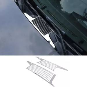 후드 통풍구 유량 흡입 커버는 허머 H3 2005 2006 2007 2008 2009 액세서리 스테인리스 스틸 자동차 스쿱