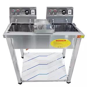 업소용 고성능히터 대신전기산업 온도조절 만능튀김기 튀김기계