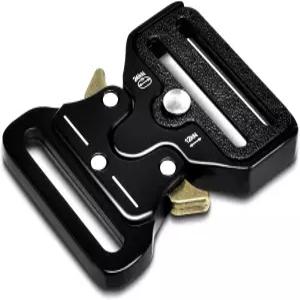 ManTangSun 1-1/2인치 전술 버클 교체 웨빙 나일론 스트랩용 메탈 헤비 듀티 벨트 도그 칼라 하네스