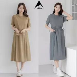 [백화점 정품] 네파 여성 여름 컴포 캐쥬얼 캠핑 여행 냉감 쿨 경량 원피스 7L42861