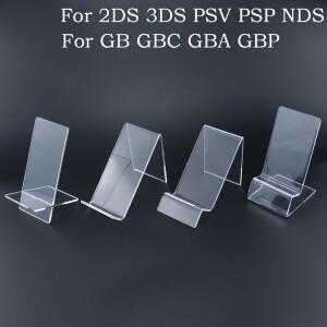 게임 보이 GB PSP NDS 3DS 2DS PSV Psvita 콘솔 전시 브래킷 아크릴 디스플레이 스탠드