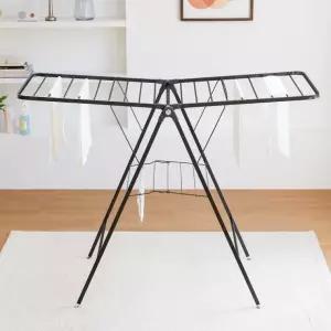 Y자 특대 니드 크림 고급형 차콜 빨래건조대