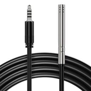 VIVOSUN 온도 습도 센서 프로브 GrowHub 컨트롤러 E42 E42A용 방수 스테인리스 스틸 환경 모니터링 에어로랩 THB1 THB1S 12피트