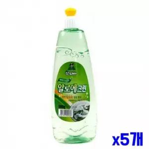 크린 알로에 주방세제 500g x5개