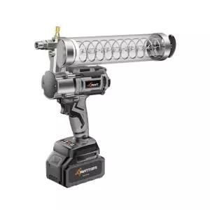 자동 구리스건 휴대용 주입기 배터리 윤활유 투명 그리스건