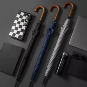 대형 골프 우드그립 장우산 튼튼한 양산 겸용 기념품용 고급 자동 우산 비즈니스 우양산