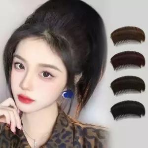 미니 빗핀형 헤어 볼륨 부분 가발 여성 정수리 머리뽕 헤어뽕 머리숱