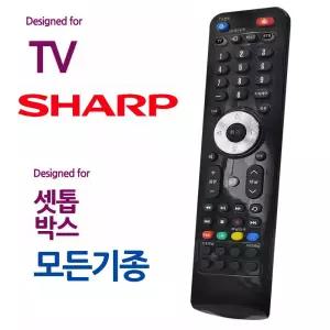 902 샤프 TV 모든 셋톱박스 통합 만능리모컨 리모콘 리모 고급 티비 삼성 엘지 넷플릭스