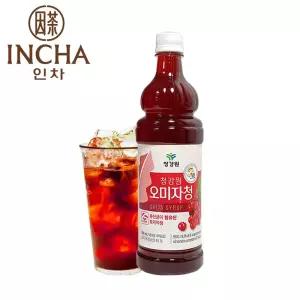 인차 오미자청 오미자 엑기스 농축액 900ml