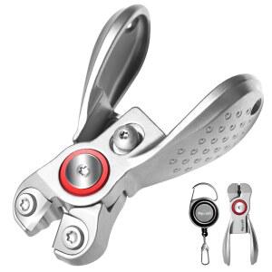 휴대용 낚싯줄 커터 미니 스테인리스 스틸 브레이드 라인 리무버 가위 클리퍼 니퍼 빠른 낚시 매듭 묶기 도구 액세서리 리트랙터 소형 모노 및 불소