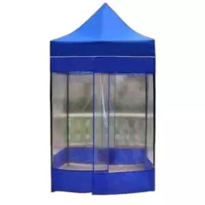 미니천막 원예 텐트 건설 방한 5x5m투명모델 현장 임시 발렛 신호수