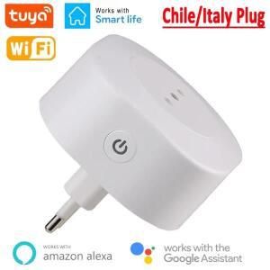 Wifi 스마트 플러그 16A 이탈리아 칠레 소켓 전원 타이머 USB 충전기 Tuya SmartLife APP 음성 제어는 Goog