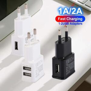 AC 어댑터 범용 5V 전원 공급 장치 USB 충전기 2A 변환기 AC-DC 220V-5V 휴대폰