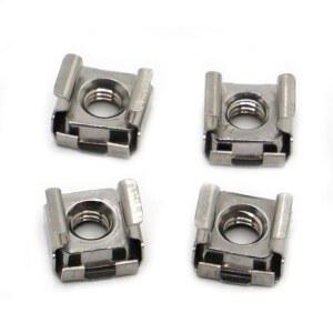 스테인리스 스틸 사각 클립 플로팅 케이지 너트 서버 캐비닛 선반 랙 마운트용 SASXS