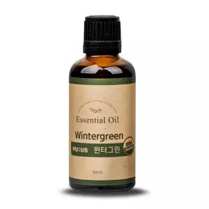 퓨어스 유기농 윈터그린 에센셜 오일 50ml